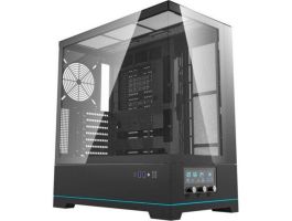 Darkflash DY451 számítógépház ventilátorok nélkül (fekete) (DY451 BLACK WITHOUT)